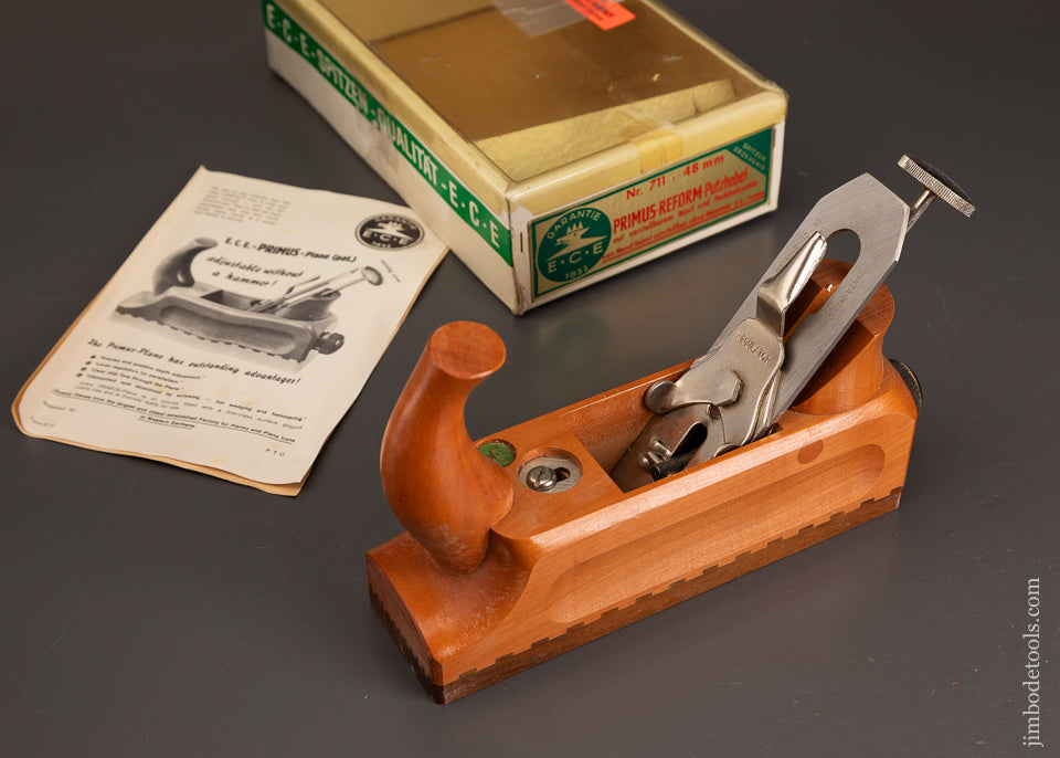 Mint-in-Box-ECE-PRIMUS-Adjustable-Smooth-Plane-121102