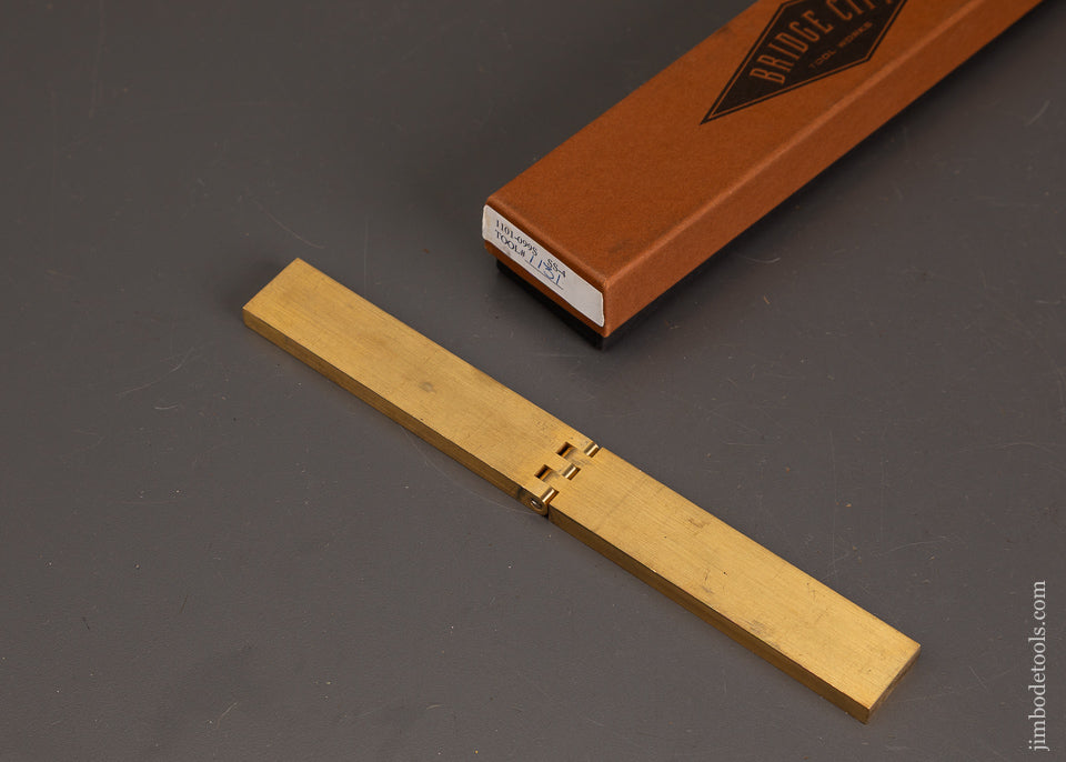 BRIDGE-CITY-TOOL-WORKS-SS-4-Saddle-Square-Near-Mint-in-Box-121111