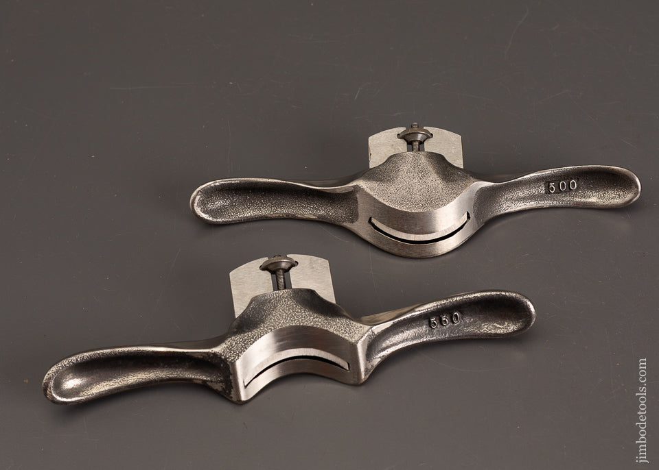 Near-Mint-Pair-of-CLIFTON-Curved-Spoke-Shaves-121126
