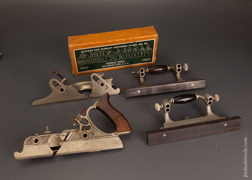 100%-Complete-STANLEY-No.-55-Combination-Plane-Near-Mint-in-Box-121141-AS-OF-JUNE-17