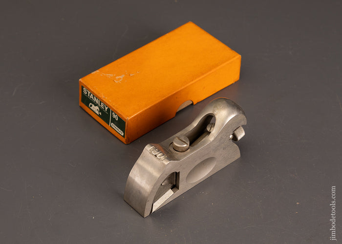 STANLEY-No.-90-Bullnose-Rabbet-Plane-Mint-in-Box-121153