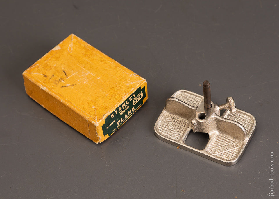 STANLEY-No.-271-Router-Plane-Mint-in-Box-USA-121163
