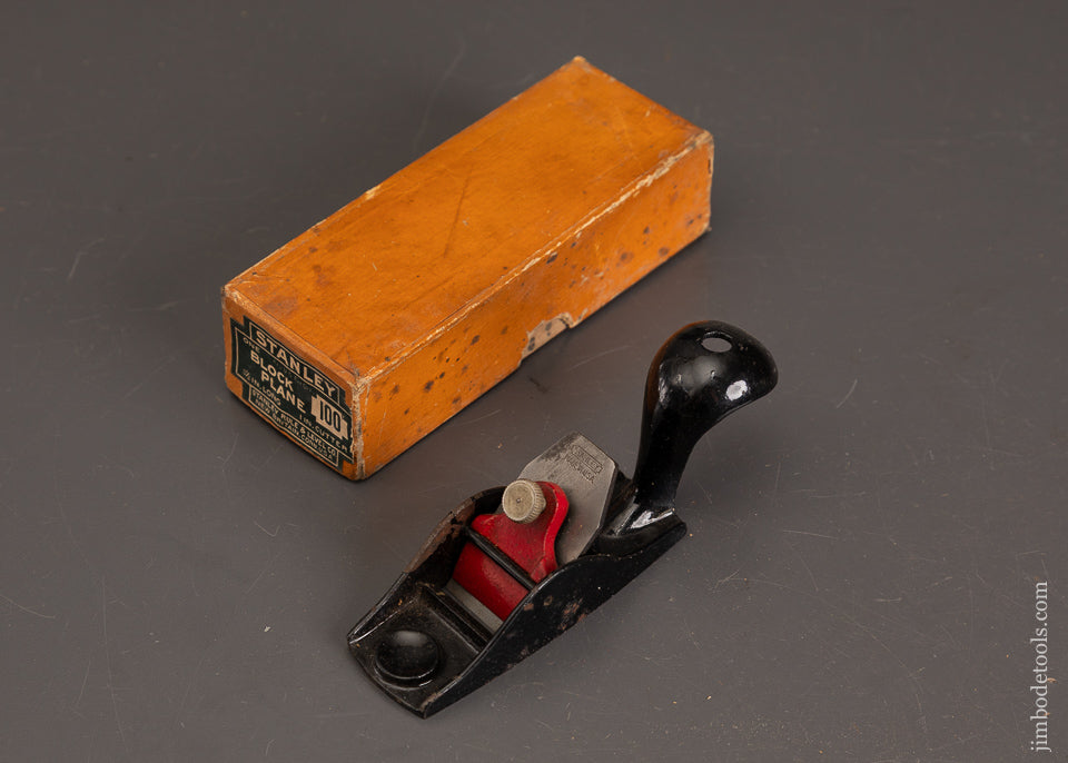 STANLEY-No.-100-Block-Plane-Near-Mint-in-Box-121166