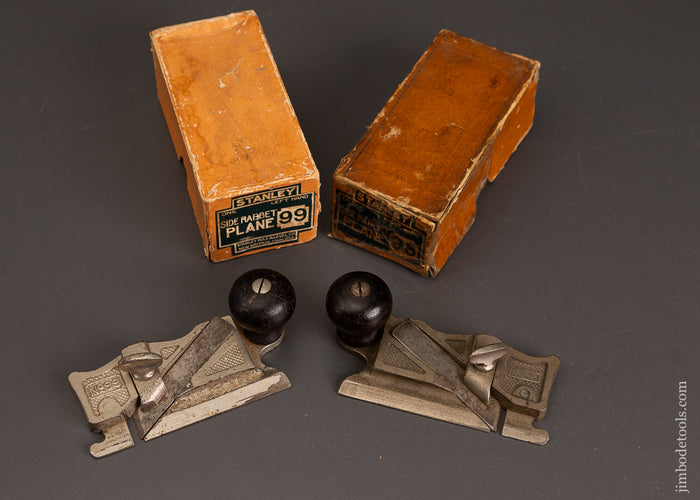 STANLEY-No.-98-&-99-Side-Rabbet-Planes-in-Original-Box-121167