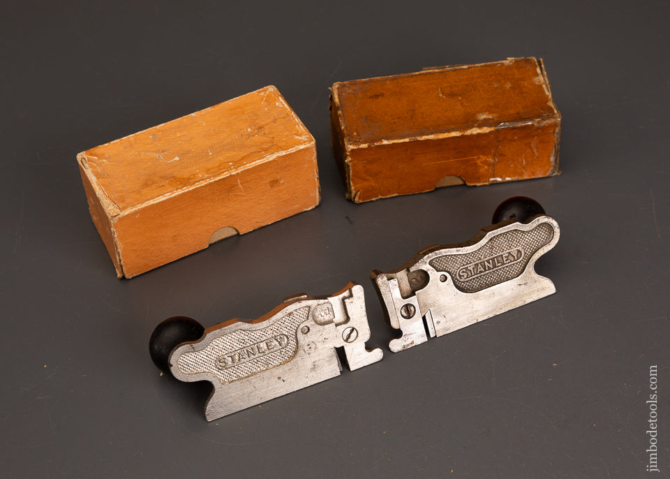 STANLEY-No.-98-&-99-Side-Rabbet-Planes-in-Original-Box-121167
