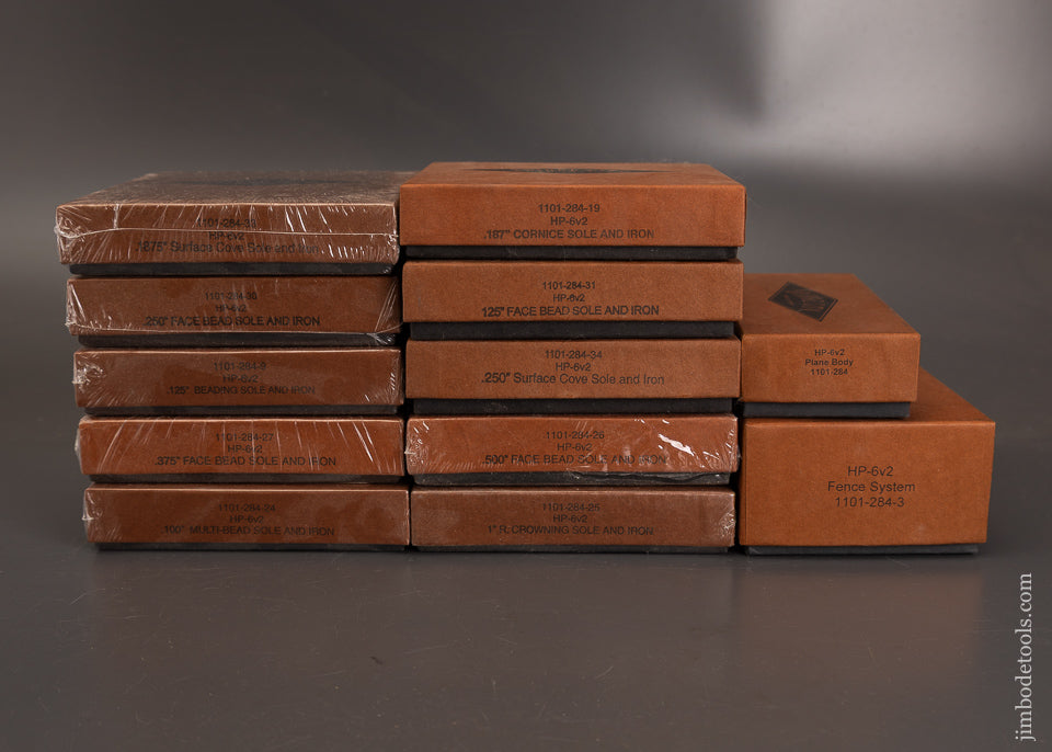 BRIDGE-CITY-TOOL-WORKS-HP-6v2-Multi-Plane-&-Accessories-12-Piece-Set-Mint-in-Box-121208-AS-OF-JUNE-25