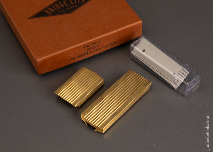 Cool-BRIDGE-CITY-TOOL-WORKS-7-Bead-Sole-&-Iron-for-HP-6v2-Multi-Plane-Mint-in-Box-121222