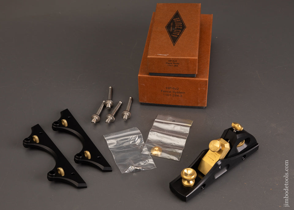 BRIDGE-CITY-TOOL-WORKS-HP-6v2-Multi-Plane-&-Fence-System-Mint-in-Box-121223