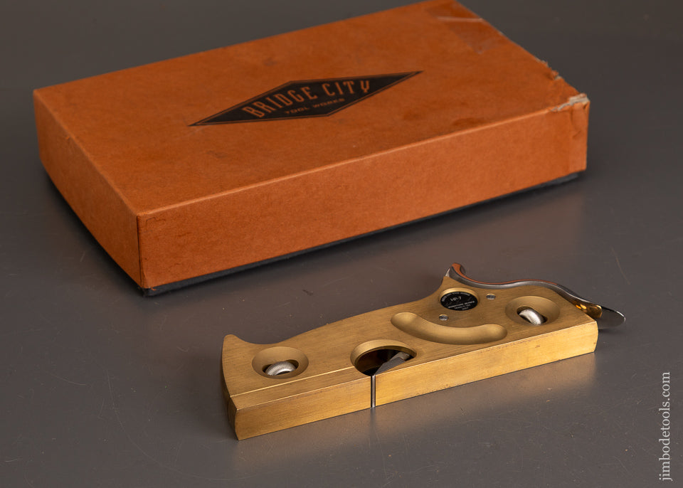 Near-Mint-in-Box-BRIDGE-CITY-TOOL-WORKS-HP-7-Foxtail-Shoulder-Plane-121224-AS-OF-JUNE-23