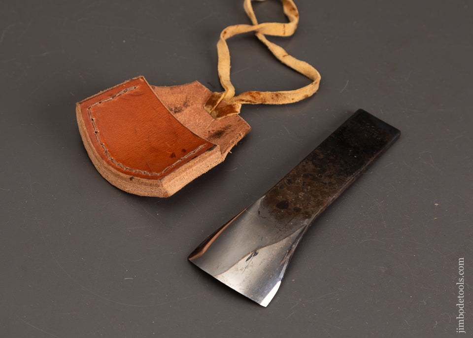 Mint-KESTREL-Bowl-Adze-with-Sheath-121243