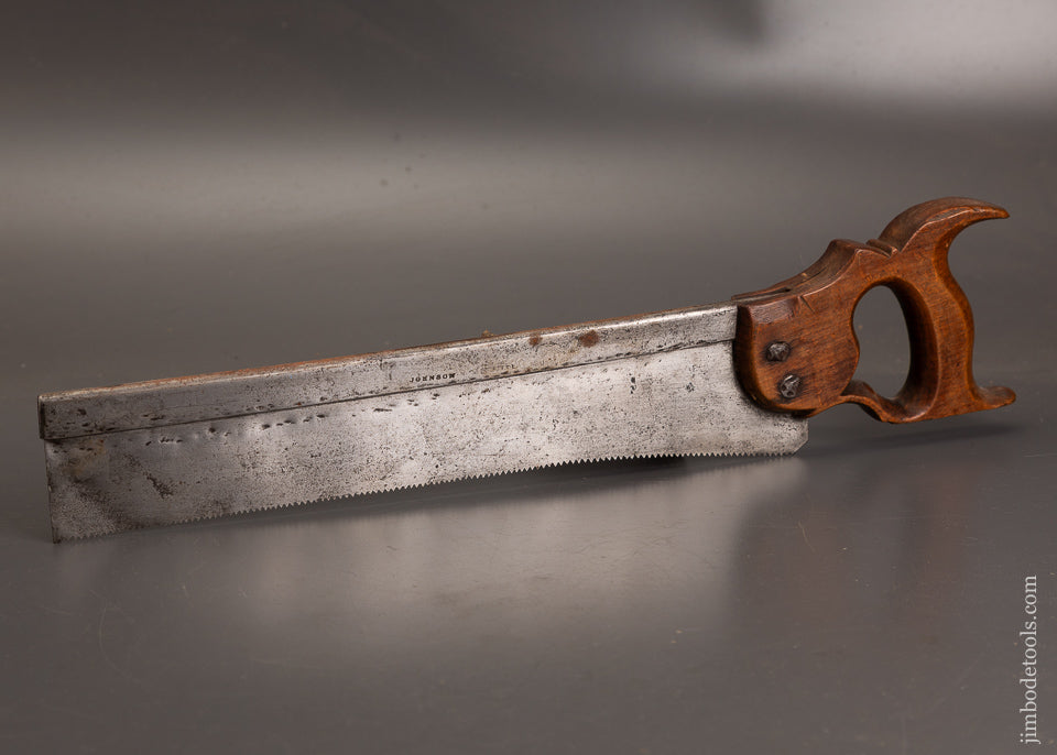 Very-Early-JOHNSON-(Mary-Ca.-1760)-Back-Saw-121248