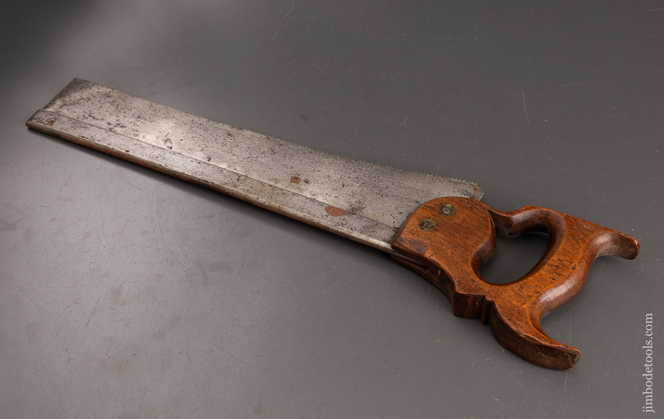 Very-Early-JOHNSON-(Mary-Ca.-1760)-Back-Saw-121248