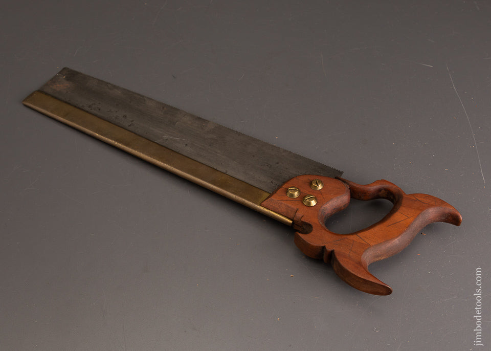 Early-Brass-Back-Saw-by-HAMMACHER-&-SLATER-PHILADA-121253