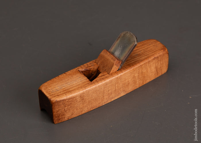 Mint-LEON-ROBBINS-N.-E.-TOOL-WORKS-Tiger-Maple-Forkstaff-Plane-121257