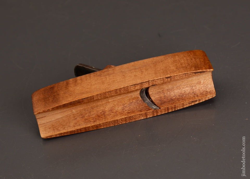Mint-LEON-ROBBINS-N.-E.-TOOL-WORKS-Tiger-Maple-Forkstaff-Plane-121257