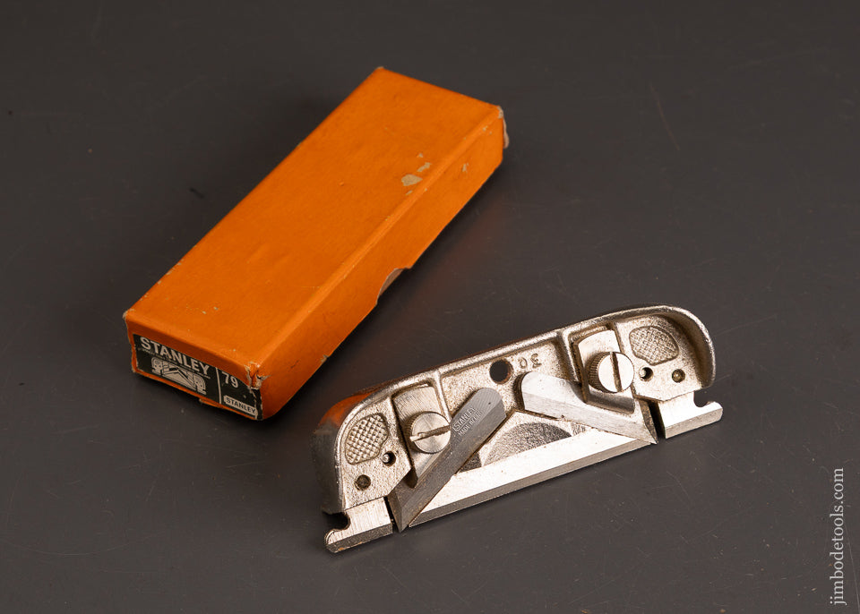 STANLEY-No.-79-Double-Side-Rabbet-Plane-Mint-in-Box-121165