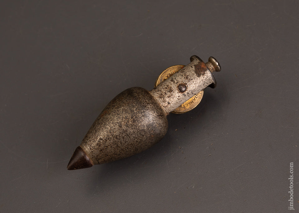 Fine-STANLEY-No.-5-Patented-Reel-Plumb-Bob-121276