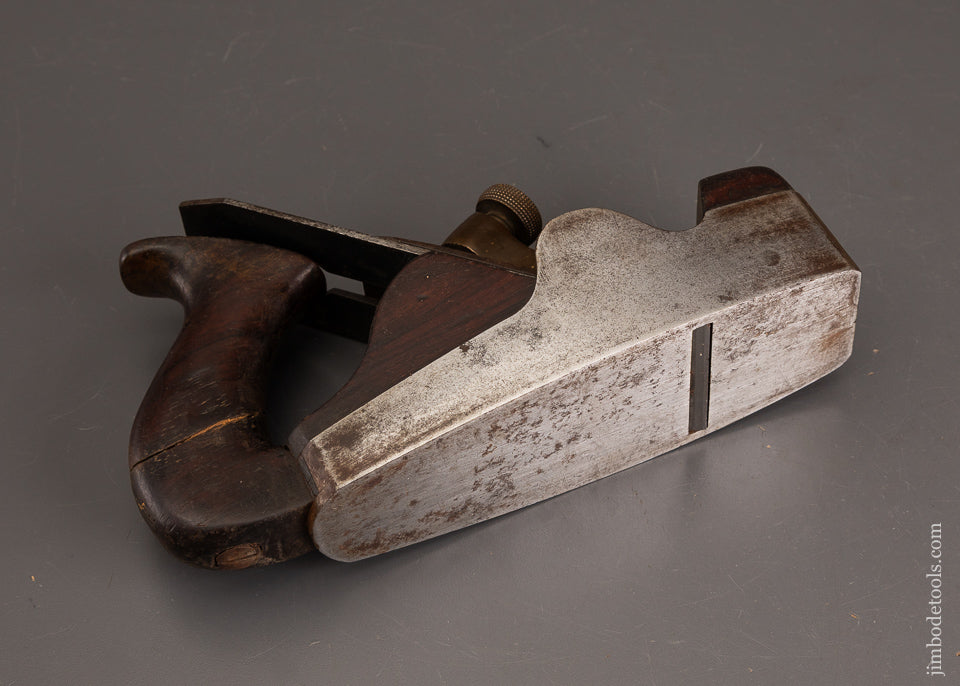 SPIERS-No.-7-Dovetailed-Rosewood-Infill-Smooth-Plane-for-Restoration-121280