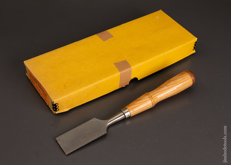 BUCK-BROS-1-1/2-Inch-Firmer-Chisel-Mint-in-Box-121284