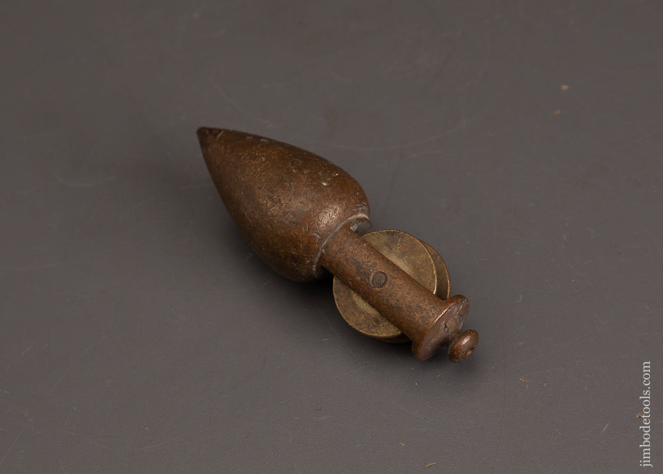 STANLEY-No.-2-Brass-Plumb-Bob-with-Reel-121292