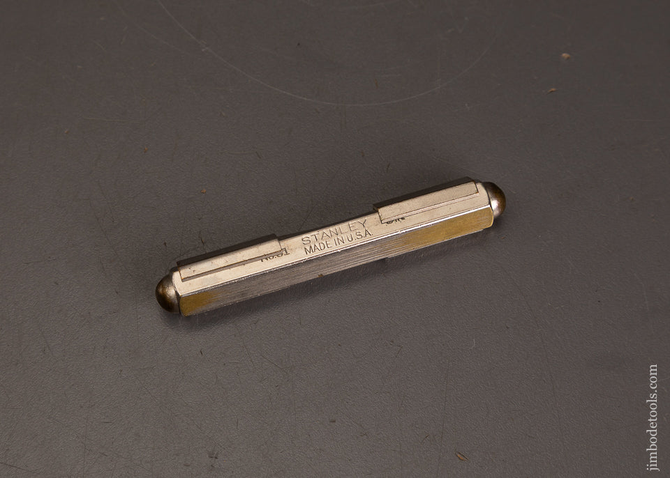 Rare-STANLEY-No.-31-Pocket-Level-with-Retractable-Vial-Covers-121297