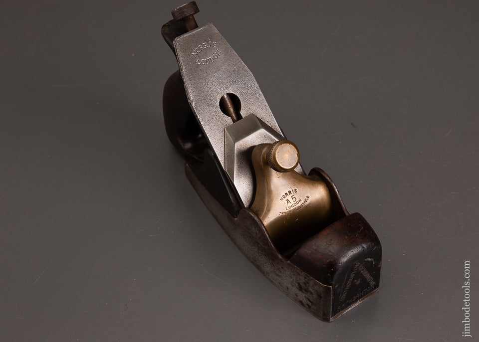 Pre-War-NORRIS-A5-Dovetailed-Rosewood-Infill-Smooth-Plane-121303-AS-OF-JUNE-19