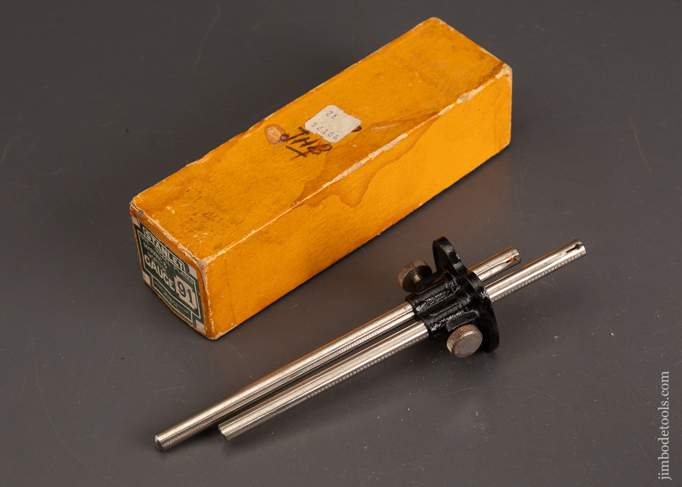 STANLEY-No.-91-Mortise-Gauge-Mint-in-Box-121306