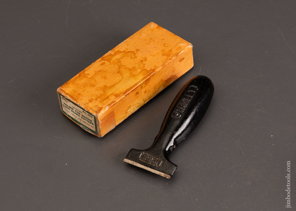 Mint-in-Box-STANLEY-No.-198-Holder-for-Honing-Small-Blades-121310