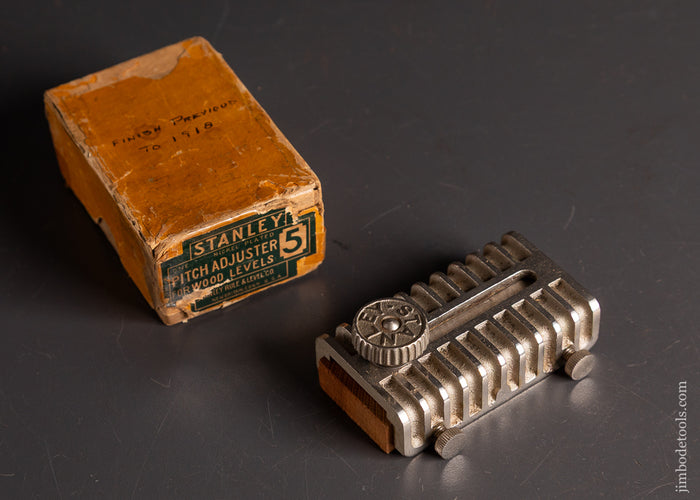 Very-Rare-STANLEY-No.-5-Pitch-Adjuster-Mint-in-Box-121311