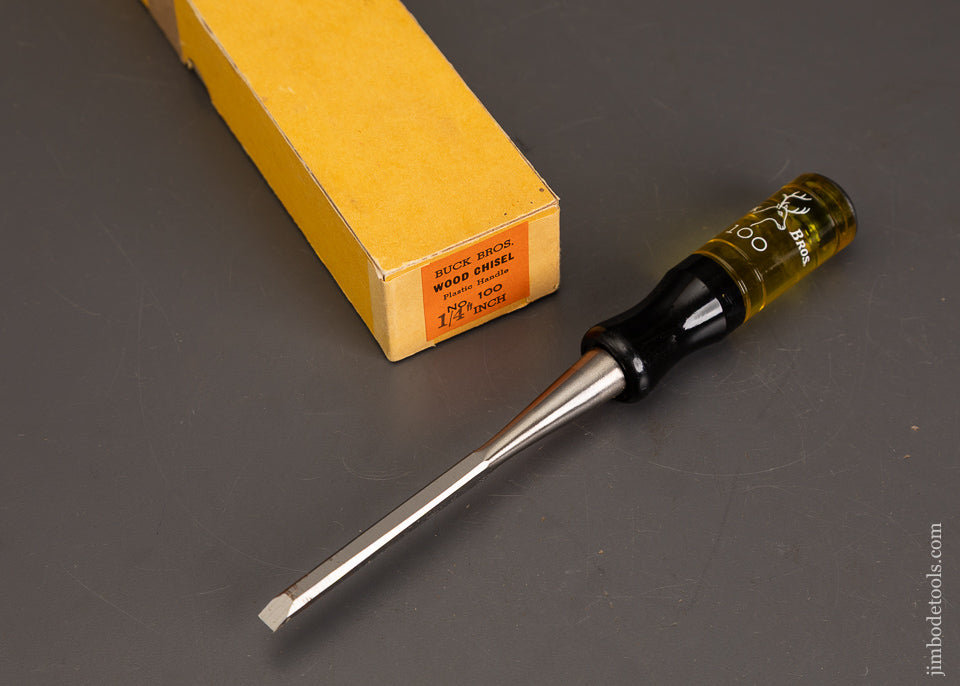 Mint-in-Box-BUCK-BROS.-1/4-Inch-Wood-Chisel-121349
