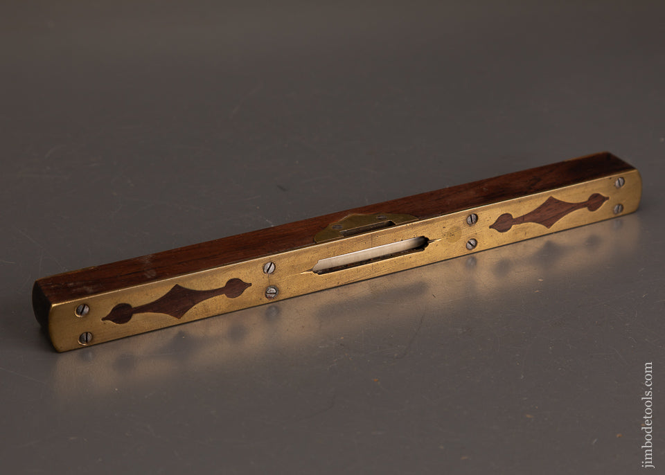 Stunning-Rosewood-&-Brass-Level-121362