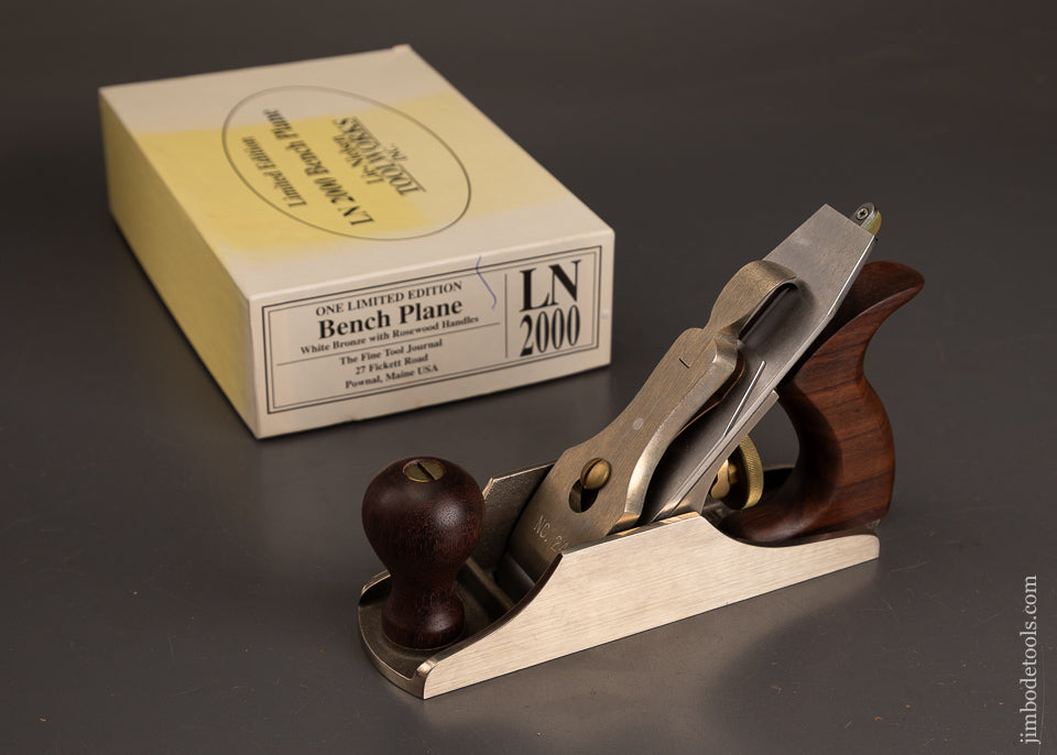 LIE-NIELSEN-No.-LN-2000-(-No.-6-Size-)-LIMITED-Smooth-Plane-Mint-in-Box-121380-AS-OF-JULY-19