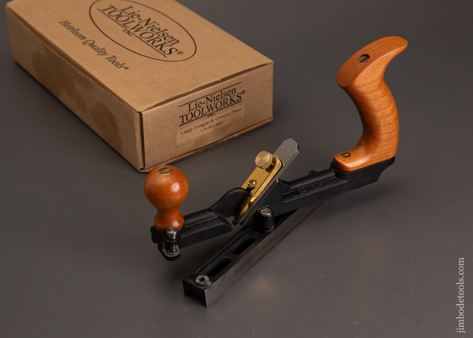 Unavailable-LIE-NIELSEN-No.-48-Large-Swing-Fence-Tongue-&-Groove-Plane-Mint-in-Box-121382 —AS-OF-SEPT-17