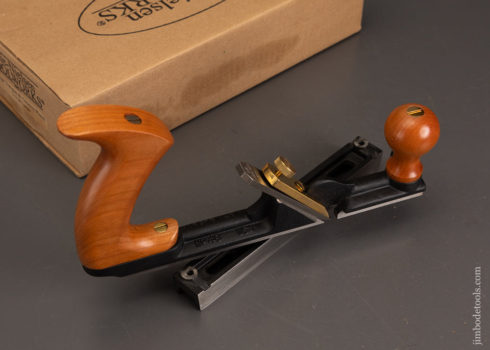 Unavailable-LIE-NIELSEN-No.-48-Large-Swing-Fence-Tongue-&-Groove-Plane-Mint-in-Box-121382 —AS-OF-SEPT-17