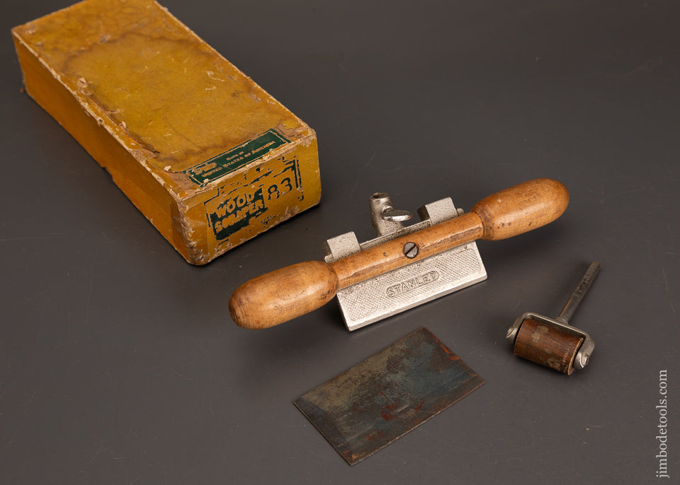Uncommon-STANLEY-No.-83-Scraper-Plane-Mint-in-Box-121388