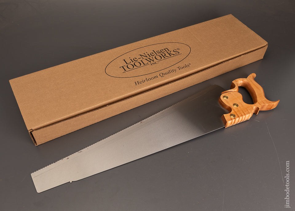 LIE-NIELSEN-Cross-Cut-Panel-Saw-Mint-in-Box-DISCONTINUED!-121397-AS-OF-JULY-22