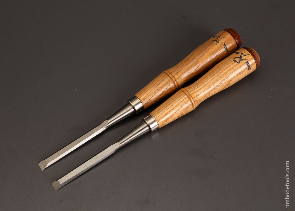 Dead-Mint-New-Old-Stock-BUCK-BROS.-3/8-Inch-Firmer-Chisel-121408