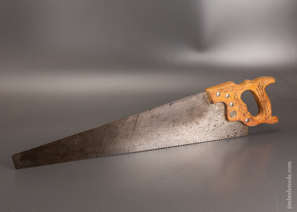 Straight-&-Sharp-DISSTON-D-23-Hand-Saw-121422