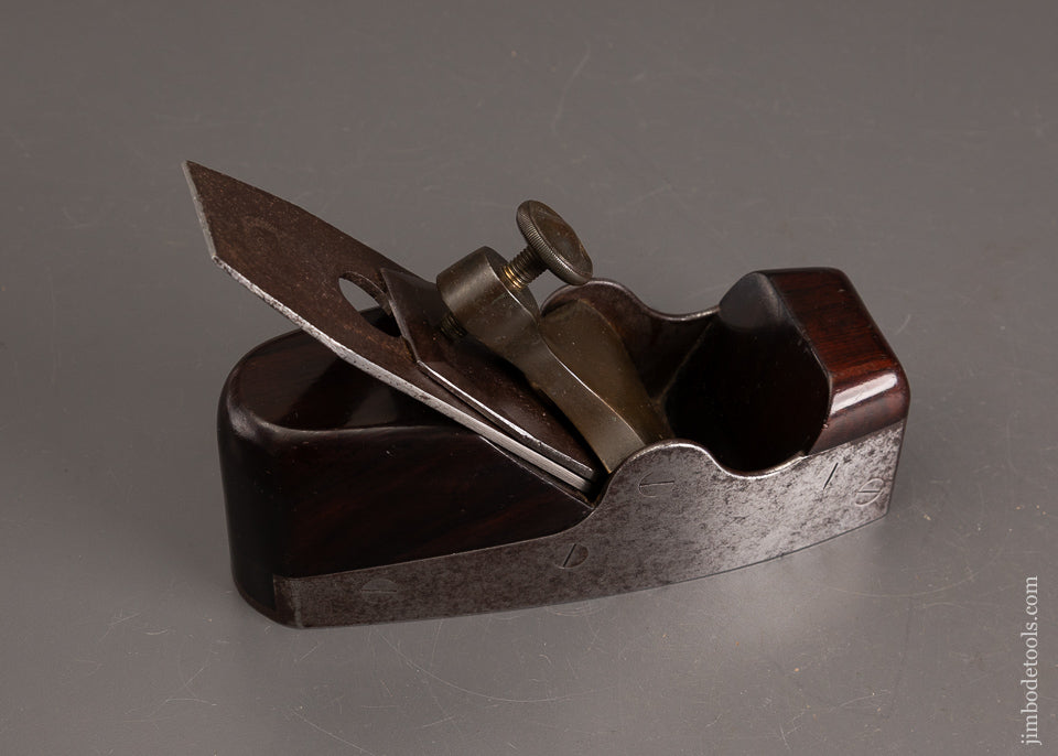 Fantastic-Early-SPIERS-(Unmarked)-Dovetailed-Rosewood-Infill-Smooth-Plane-121430-AS-OF-JULY-8