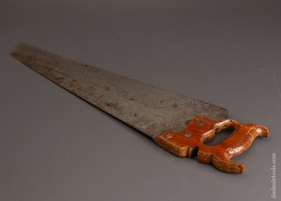 Little-Used-DISSTON-No.-16-Hand-Saw-Spring-Steel-121447