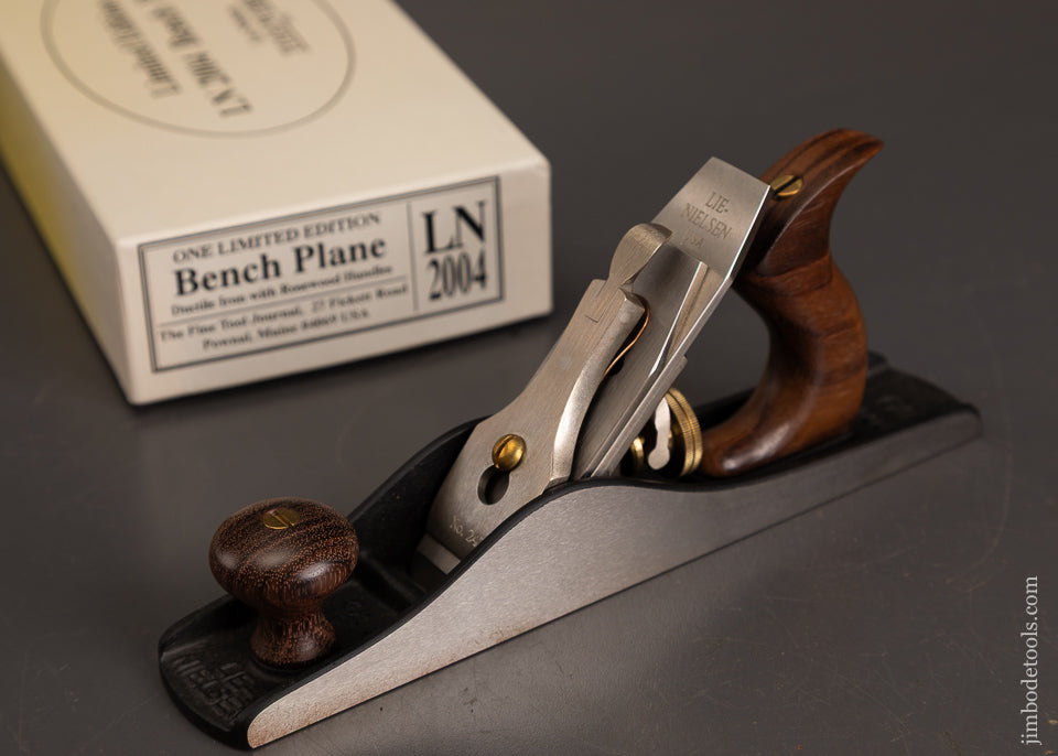 Rare-LIE-NIELSEN-LN2004-(No.-1-1/2-Size)-Smooth-Plane-Mint-in-Box-121453-AS-OF-AUG-10