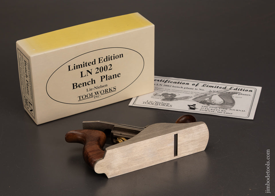 Mint-in-Box-LIE-NIELSEN-No.-LN2002-(No.-1-Size)-Smooth-Plane-121454-AS-OF-AUG-6