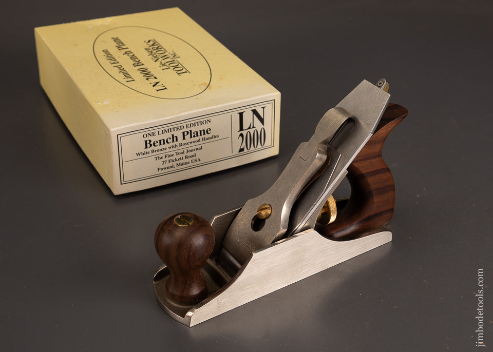 LIE-NIELSEN-No.-LN2000-(-No.-602-Size-)-Smooth-Plane-Mint-in-Box-121464-AS-OF-JULY-20