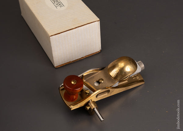 LIE-NIELSEN-No.-140-Bronze-Skew-Block-Plane-Mint-in-Box-121467