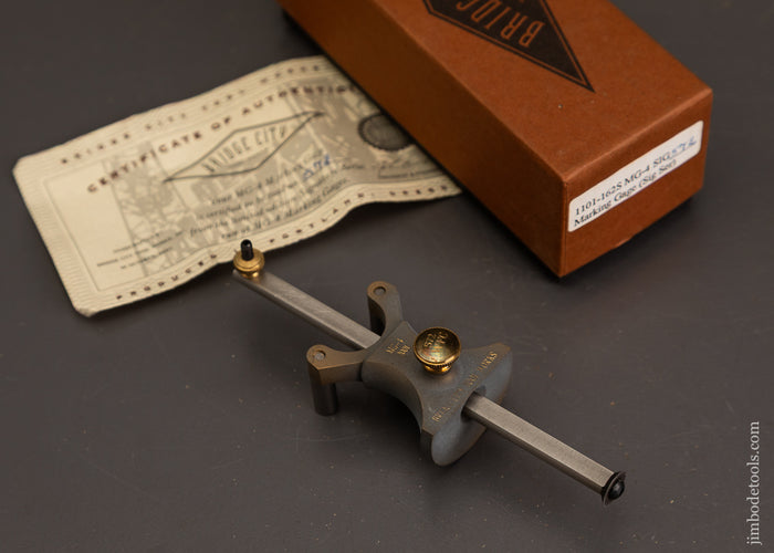 BRIDGE-CITY-TOOL-WORKS-MG-1-Marking-Gauge-Mint-in-Box-121471
