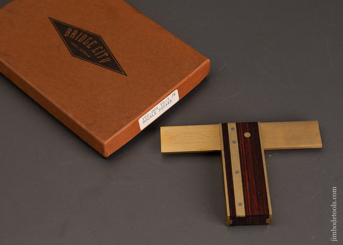 BRIDGE-CITY-TOOL-WORKS-TS-3-Double-Square-Near-Mint-in-Box-121474