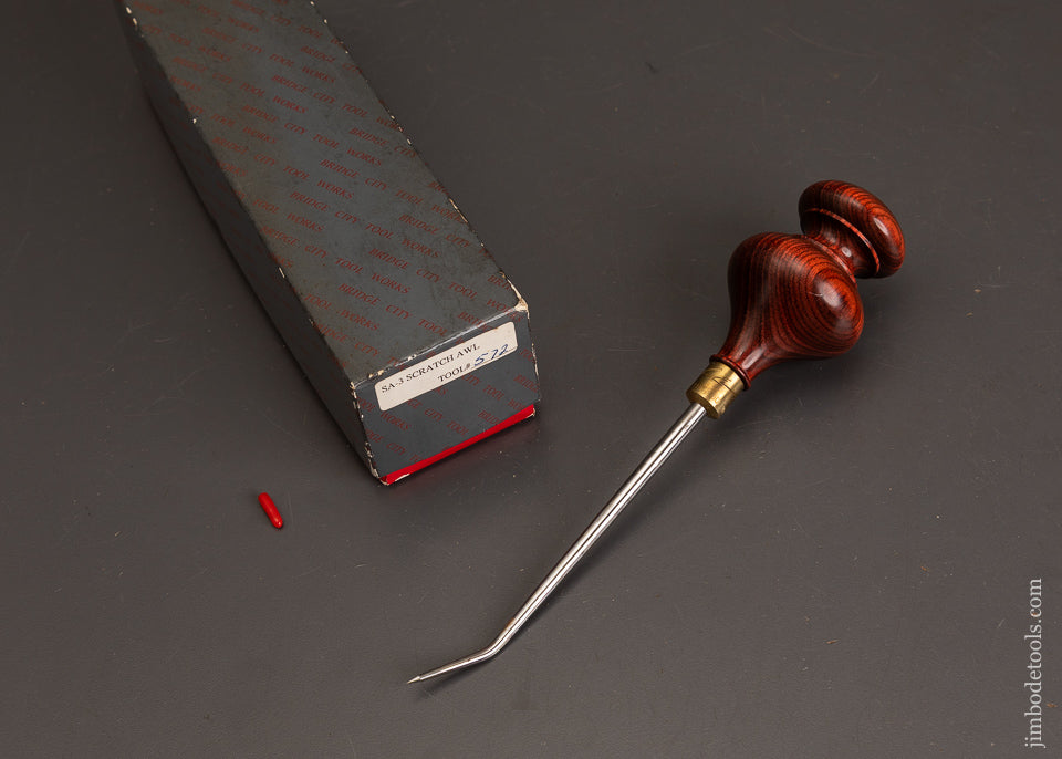 BRIDGE-CITY-TOOL-WORKS-SA-3-Awl-Near-Mint-in-Box-121477