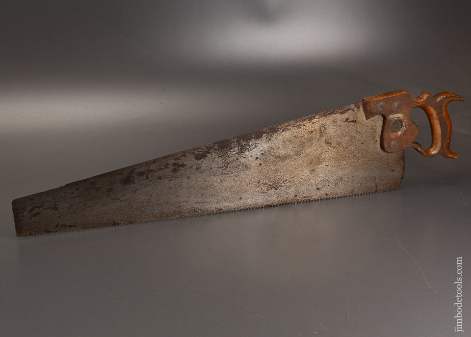 Premium-DISSTON-No.-8-Rip-Hand-Saw-with-Nib-&-Label-121484