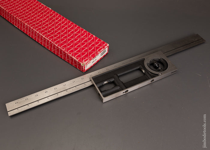 Rare-24-Inch-STARRETT-Builder’s-Combination-Square-Mint-in-Box-121512
