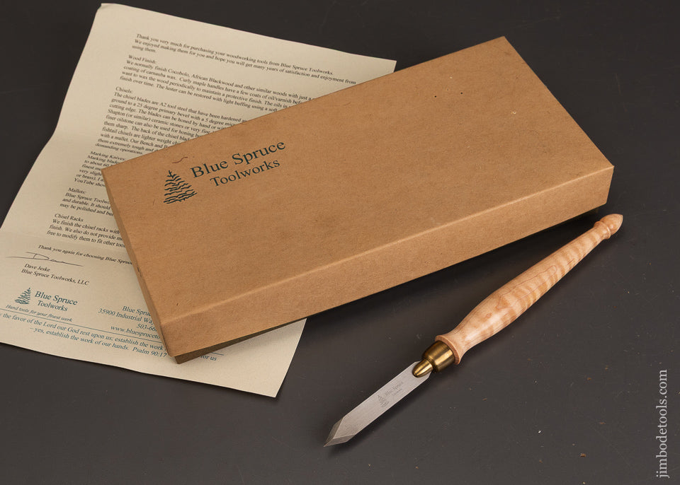 BLUE-SPRUCE-TOOL-WORKS-Marking-Knife-Mint-in-Box-121515